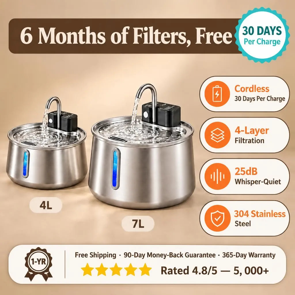 Spoutwell Filtered Pet Fountain