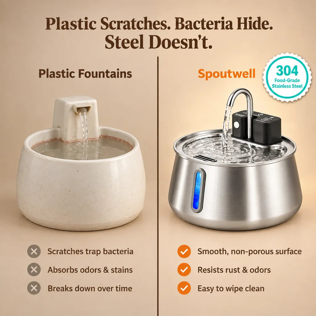 Spoutwell Filtered Pet Fountain