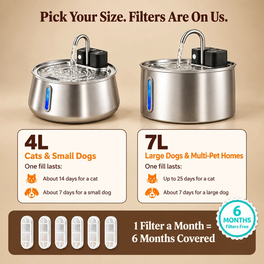 Spoutwell Filtered Pet Fountain
